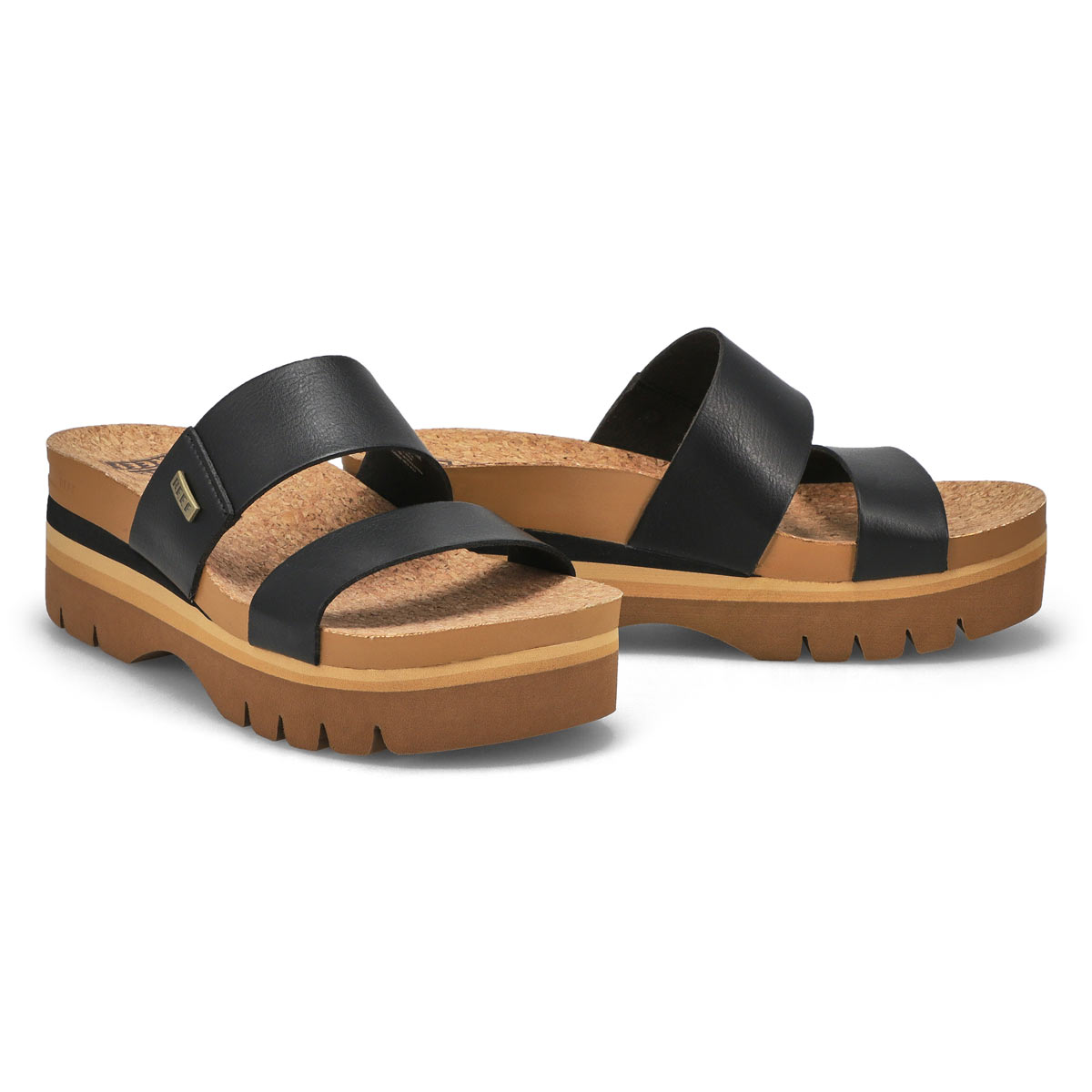 Reef double hot sale strap sandals