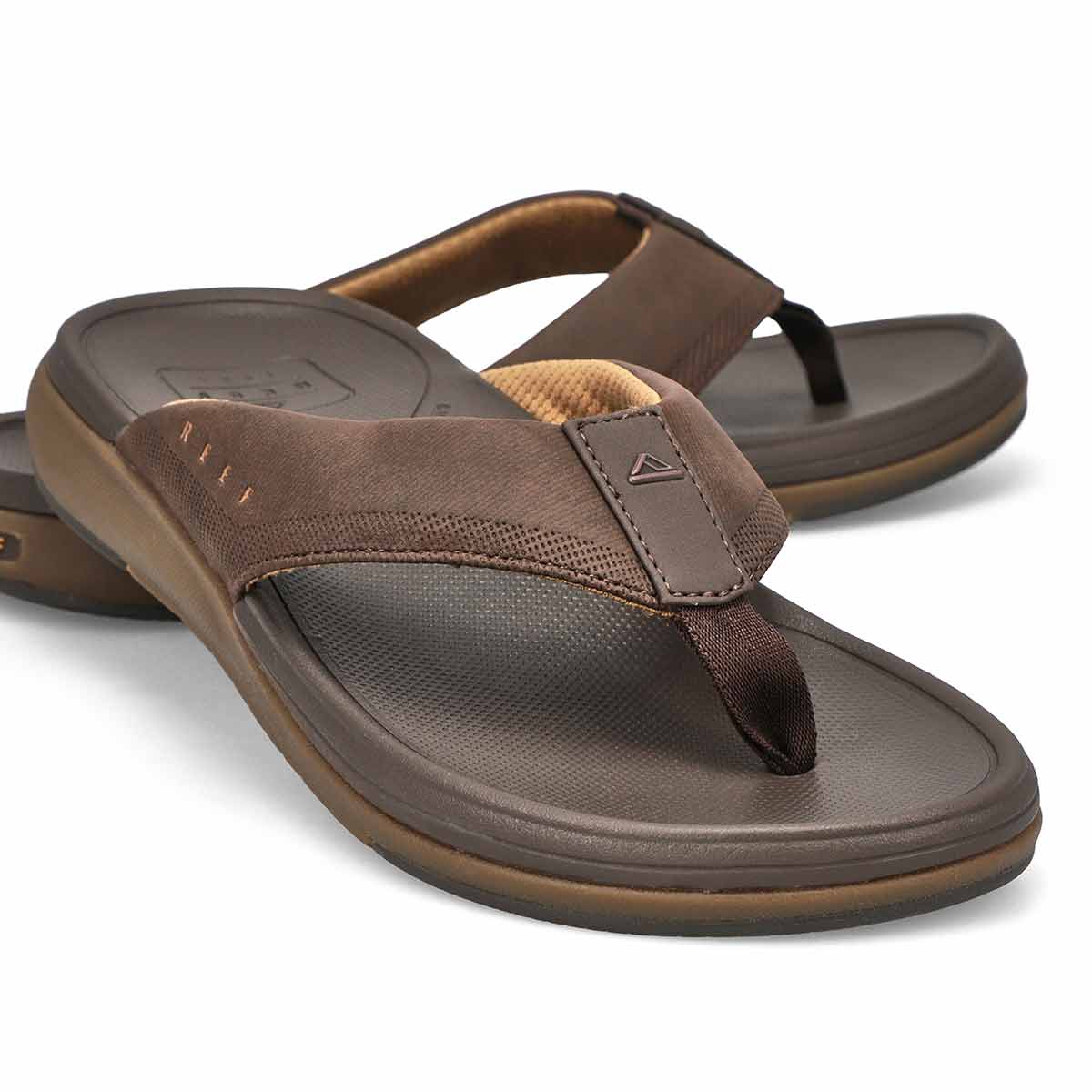 Men's Cushion Norte Sandal - Dark Brown