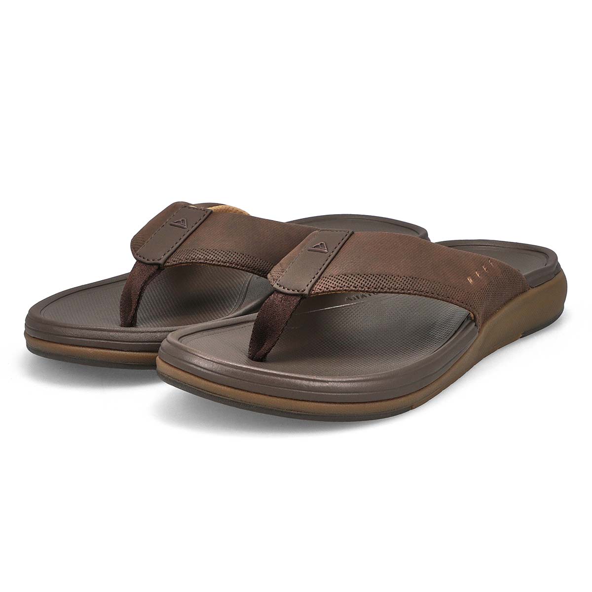 Men's Cushion Norte Sandal - Dark Brown