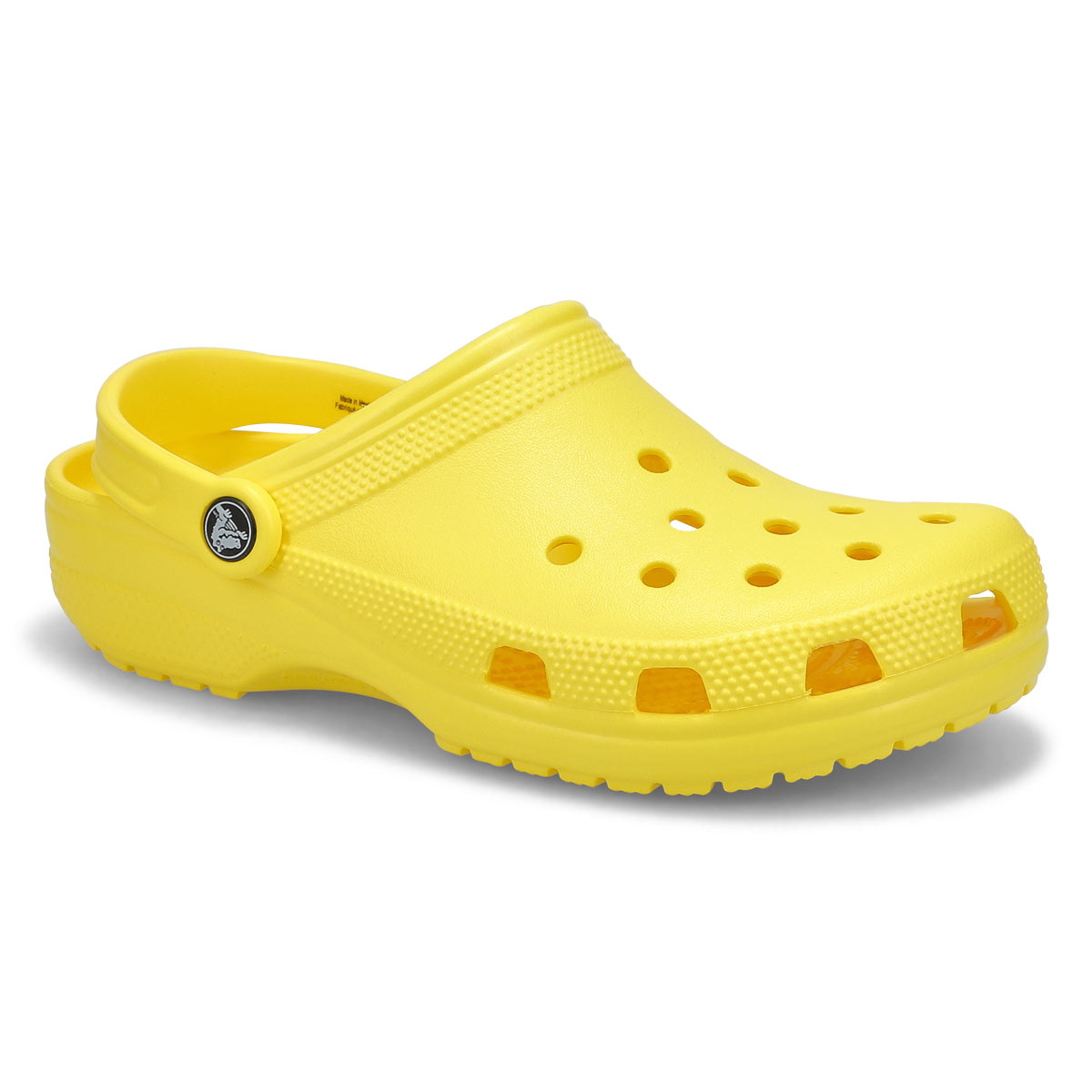 crocs classic lemon