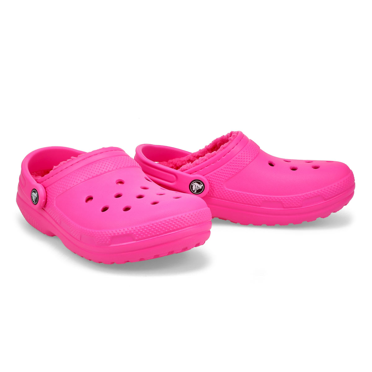 crocs classic translucent clog pink