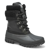 Women's Creek Waterproof Winter Boot - Black/Snake