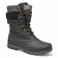 Women's Creek Lace Up Waterproof Winter Boot - Grey