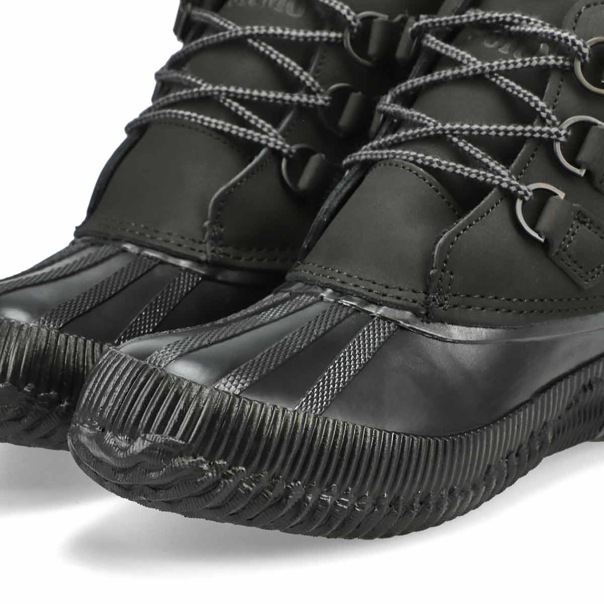 Women's Della Waterproof Lace Up Winter Boot - Black