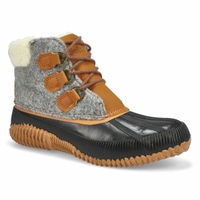 Women's Della Waterproof Lace Up Winter Boot - Grey