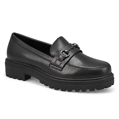 Lds Dory 3 Casual Loafer - Black/Pewter