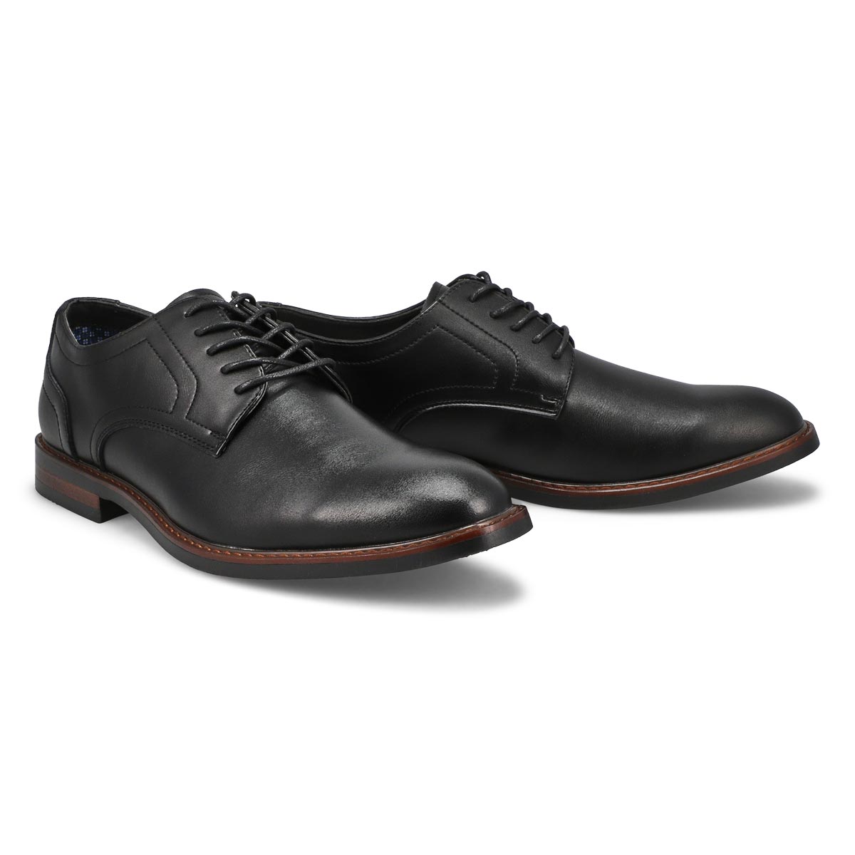 Mens Edwards Lace Up Dress Shoe - Black