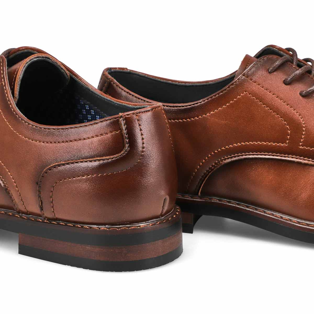 Men's Edwards Lace Up Dress Shoe - Cognac