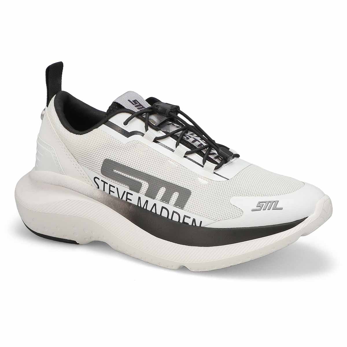 Women's Elevate 2 Lace Up Sneaker - White/Black