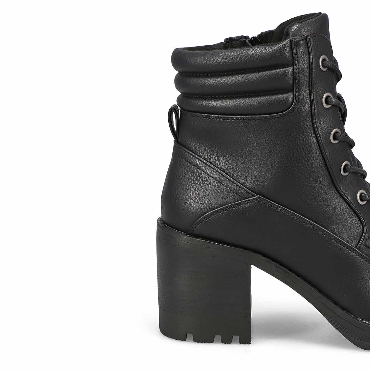 Women's  Felicity Platform Lace Up Bootie - Black