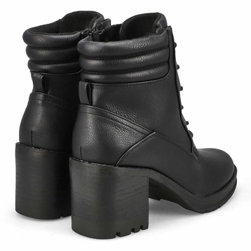 Women's  Felicity Platform Lace Up Bootie - Black