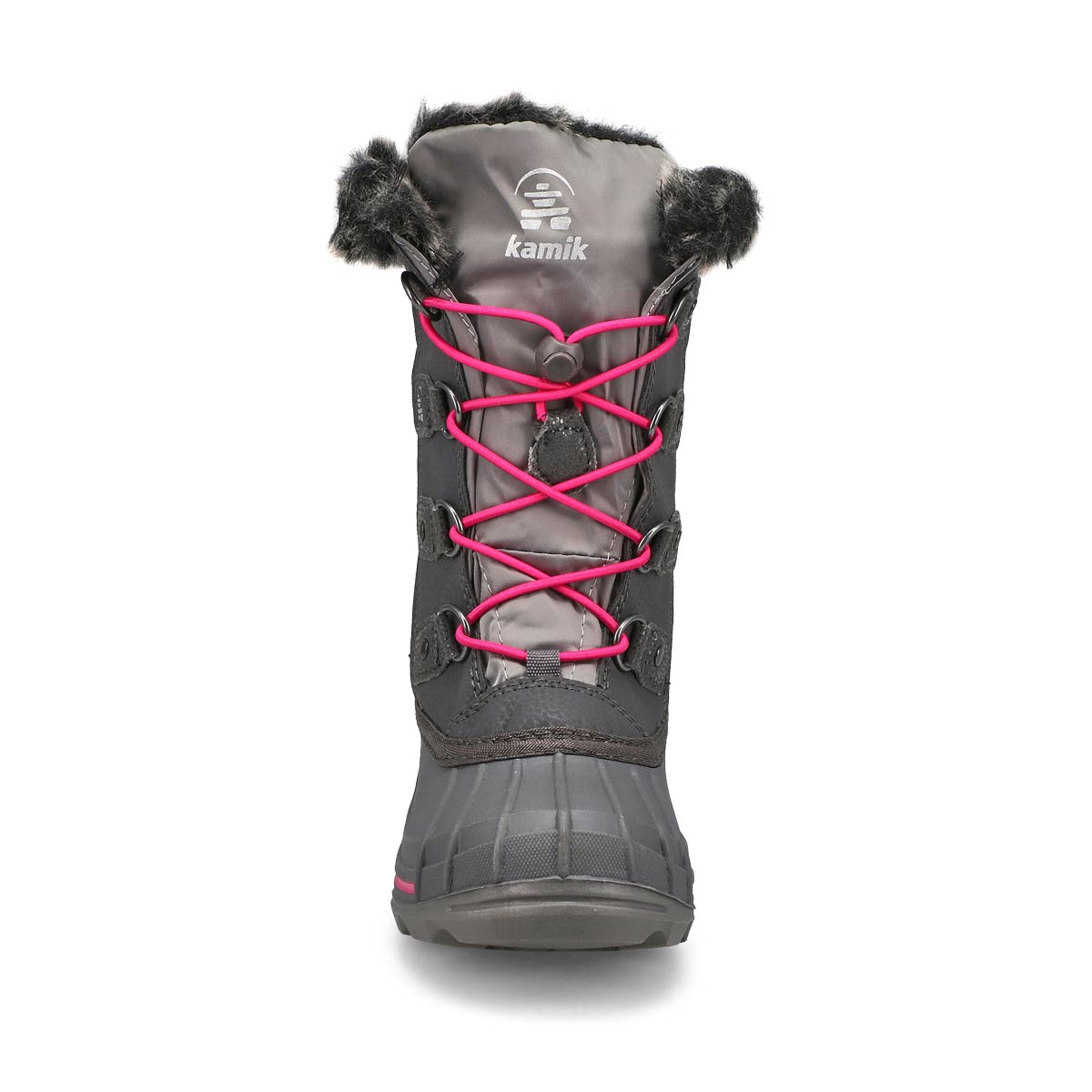 Botte d'hiver imperméable FROSTIER, gris/rose, fil