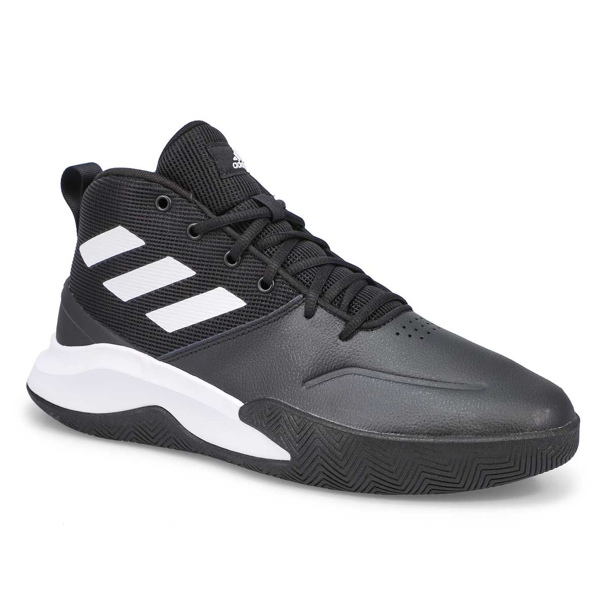 adidas own the game black and white