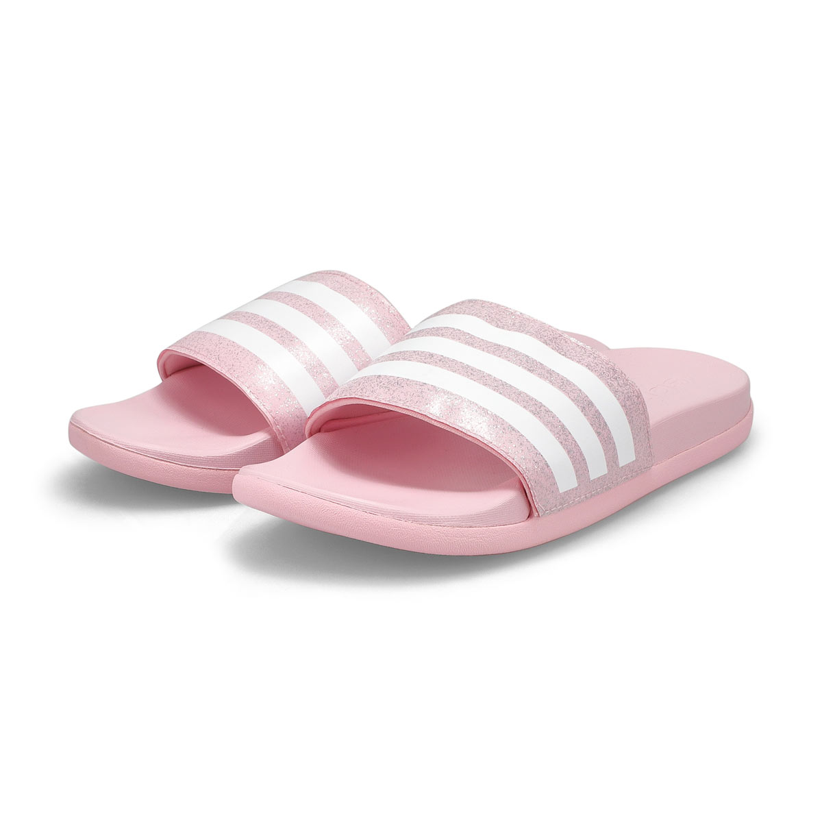 adidas Girls' Adilette Comfort K Slide - Pink | SoftMoc.com