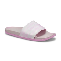 Women's Adilette CF+ Stripes W Slide - White/Lilac