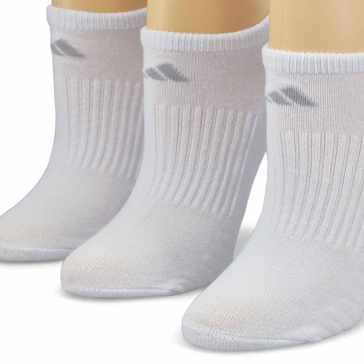 Women's Cushioned 3.0 No Show 3-Pack Socks - White/Clear Onix Grey