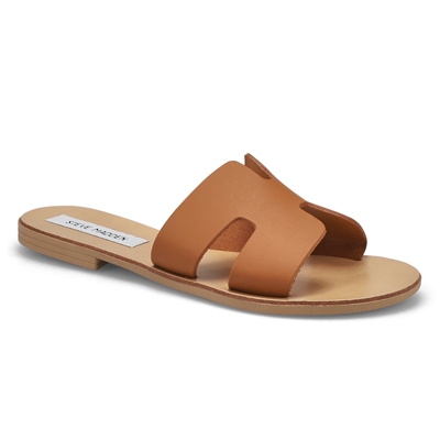 Lds Gradual Slide Sandal - Cognac