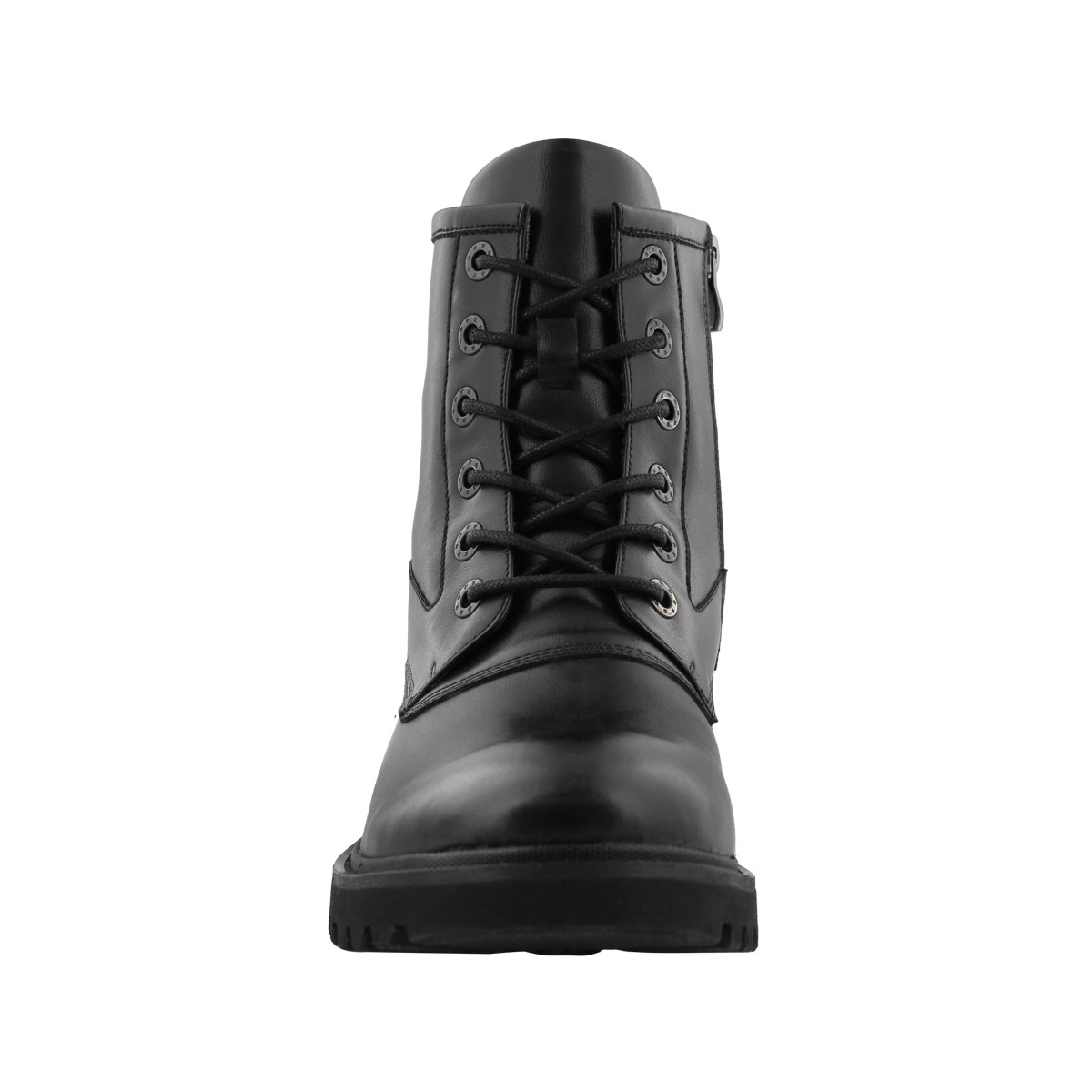 black lace up combat boot | SoftMoc 