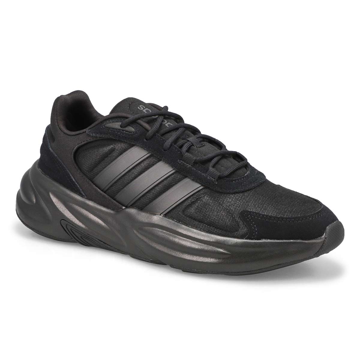 adidas Men's Ozelle Sneaker - Black/Black | SoftMoc.com