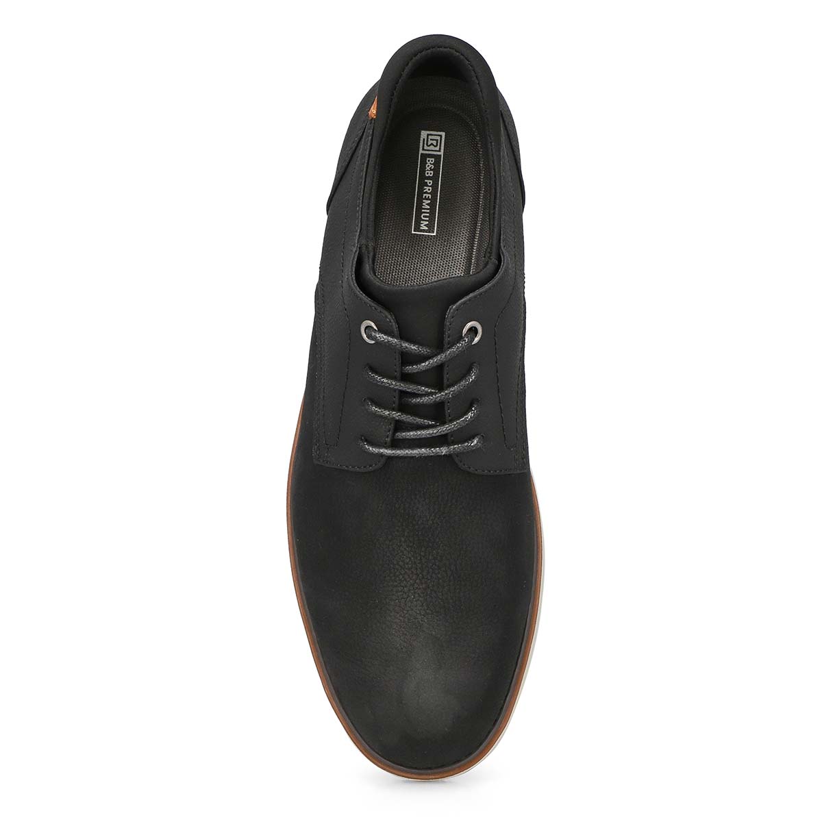 Men's Halifax Leather Casual Dress Oxford - Black