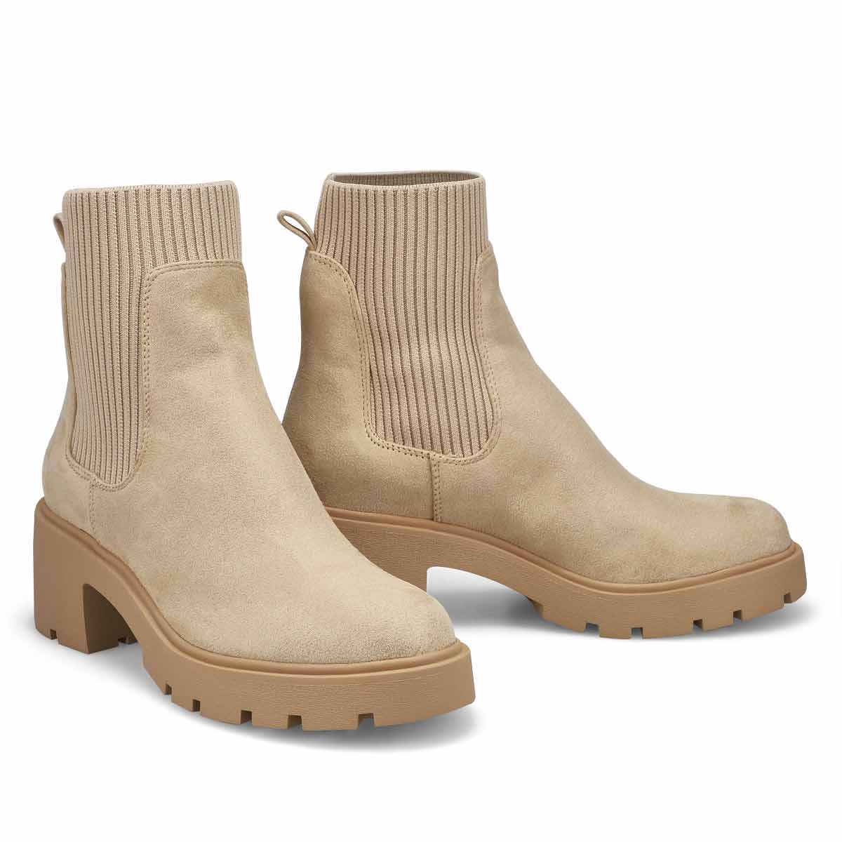 Women's Halona Suede Ankle Boot - Sand