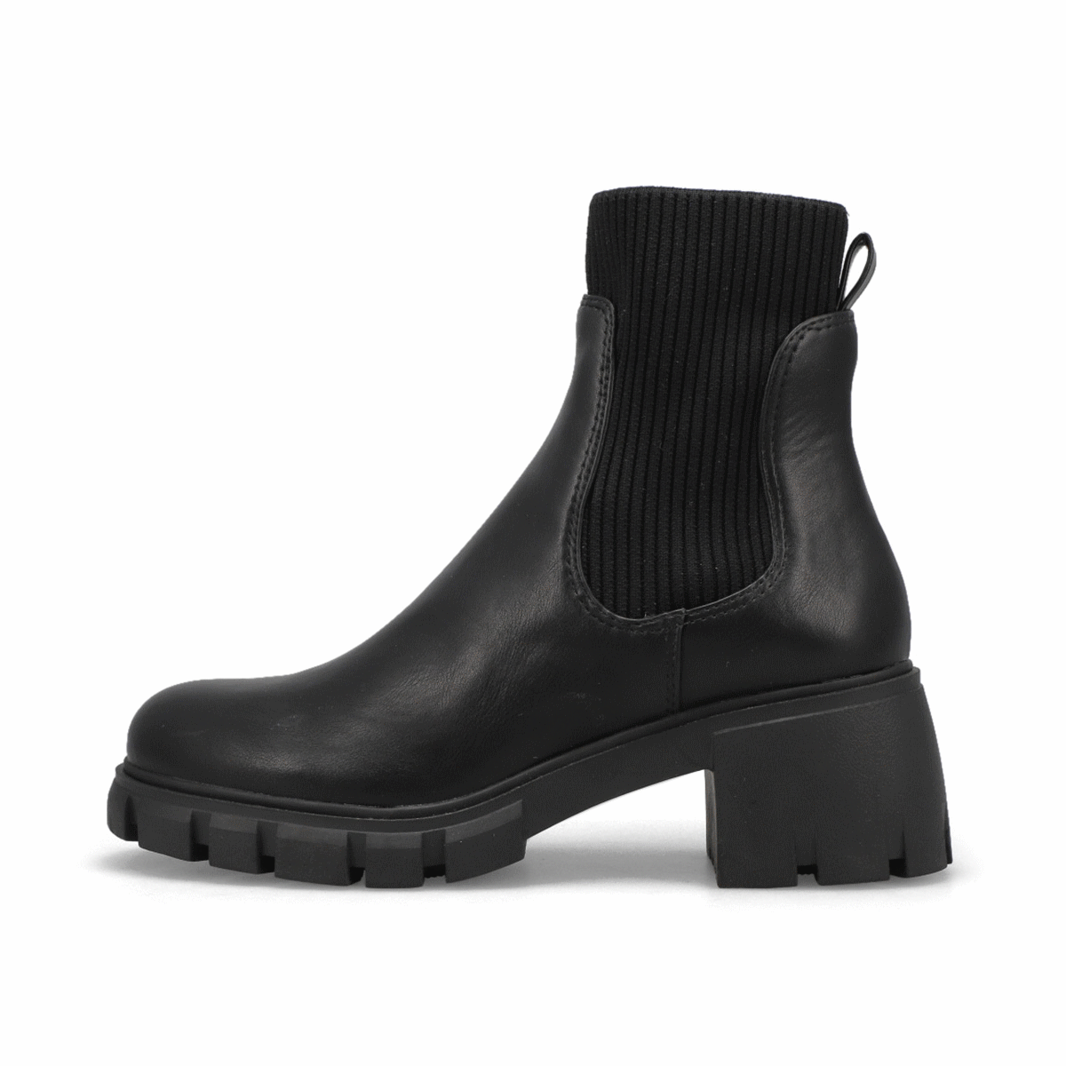Buy Black Leather Chunky Boots from Next USA