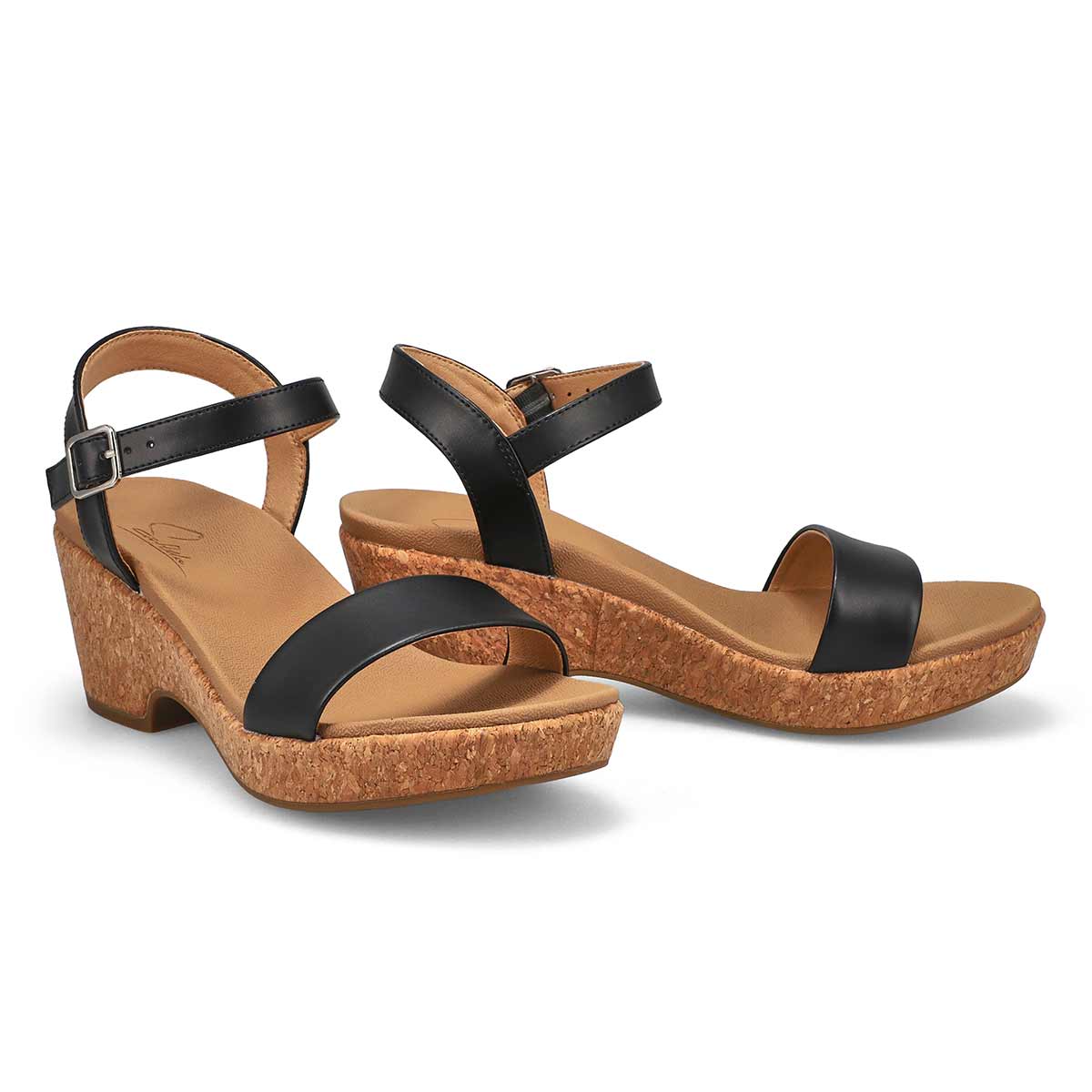 Women's Harley Wedge Sandal - Black