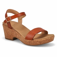 Women's Harley Wedge Sandal - Cognac