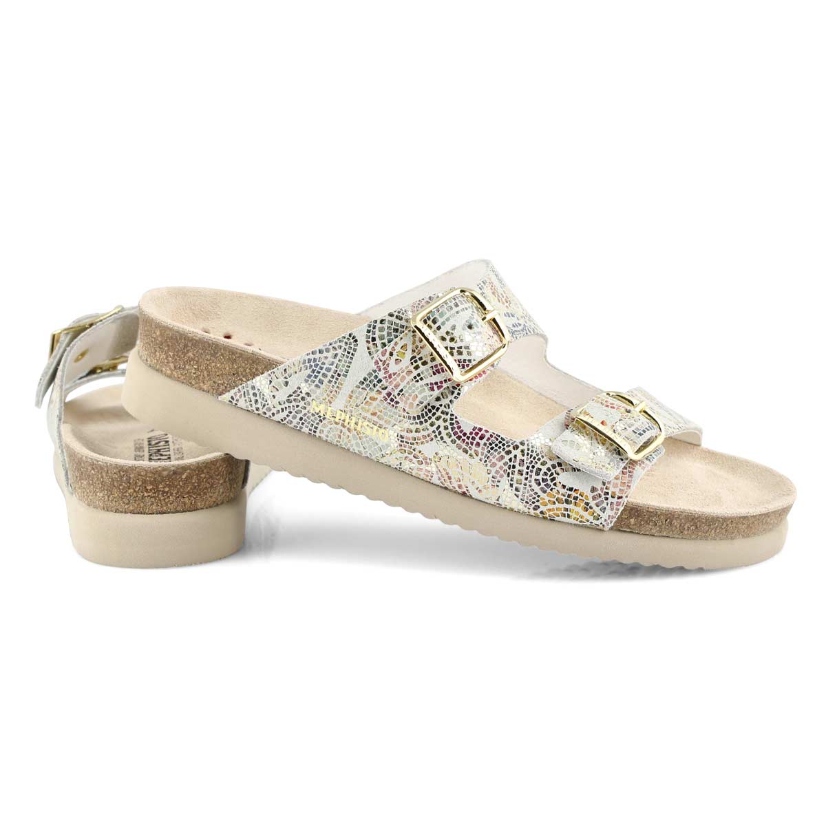 Mephisto Women's Harmony Slide Sandal - Pompe | SoftMoc.com