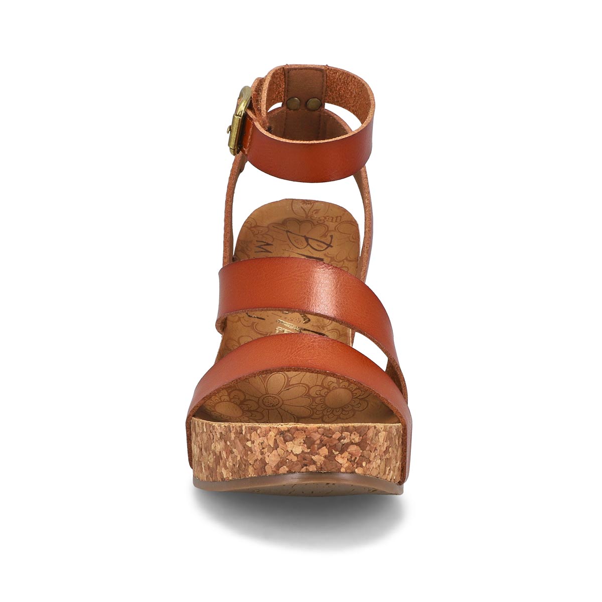 Women's Hecta Casual Wedge Sandal - Wood