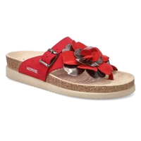 Women's Helen Flower Sandal - Red