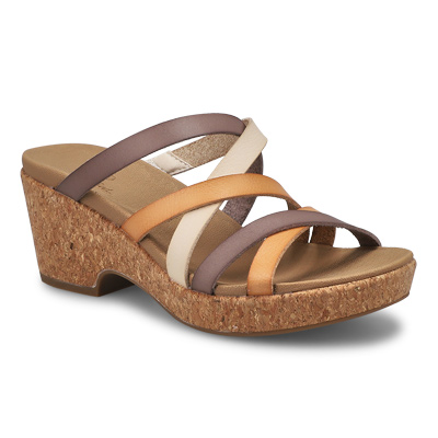 Lds Hillary Wedge Sandal - Multi