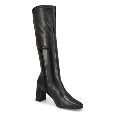 Lds Holly Knee High Dress Boot - Black