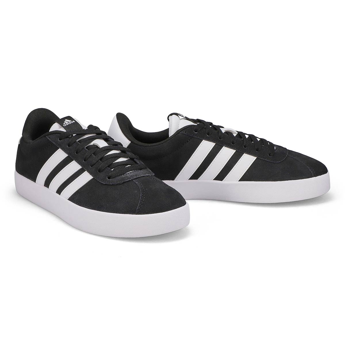 Men's VL Court 3.0 Lace Up Sneaker - Black/White/Black