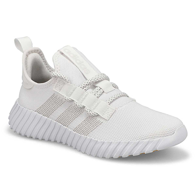 adidas Women's Kaptir Flow Sneaker - White/Gr | SoftMoc.com