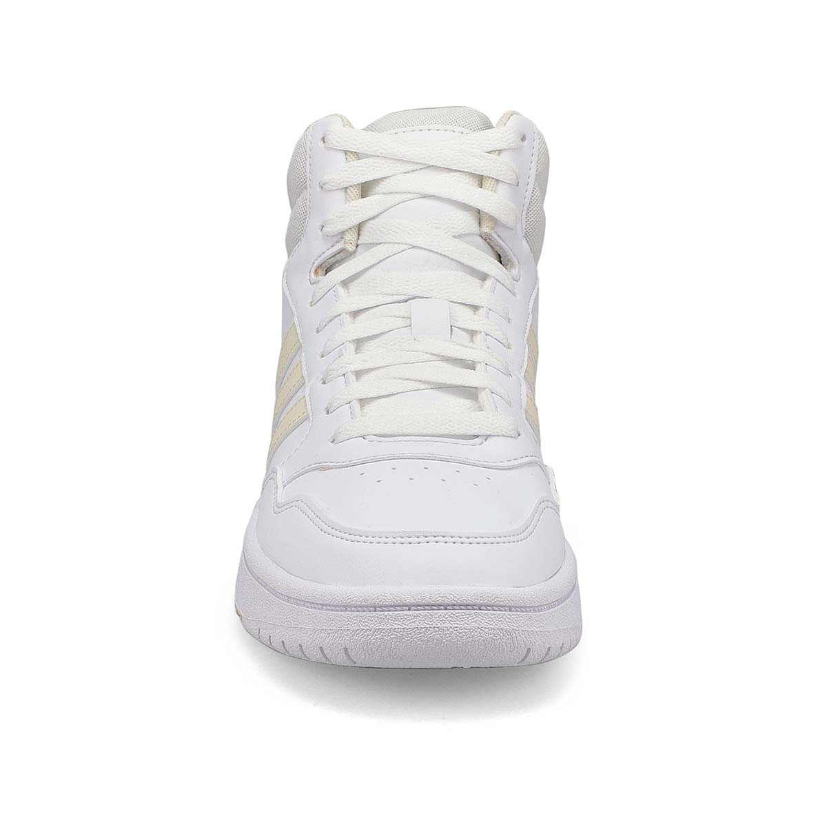 Women's Hoops 3.0 Med Sneaker - White