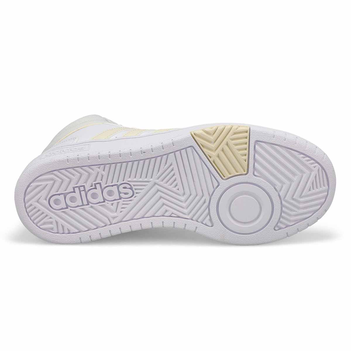 Women's Hoops 3.0 Med Sneaker - White