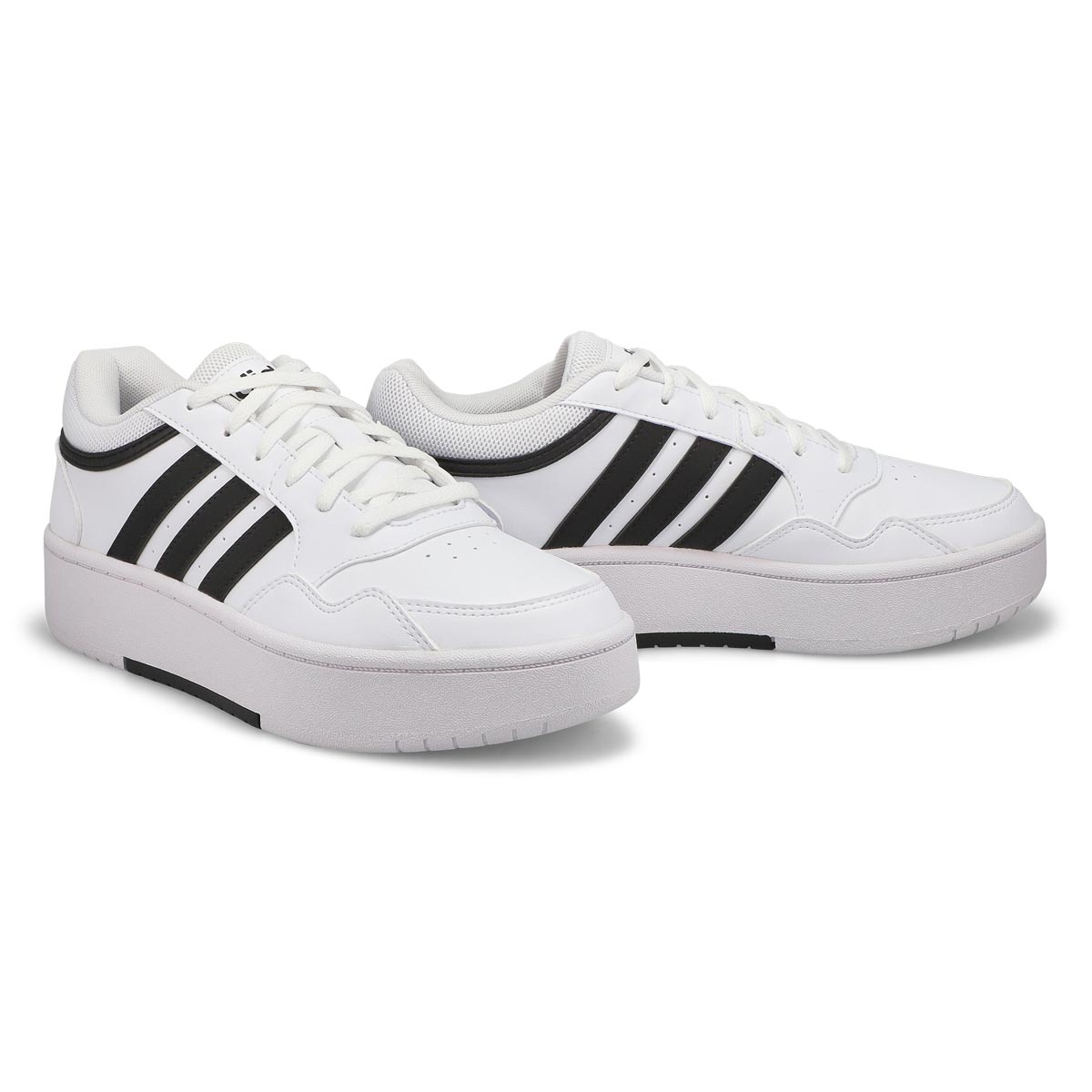 Women's Hoops 3.0 Bold Platform Sneaker - White/Black