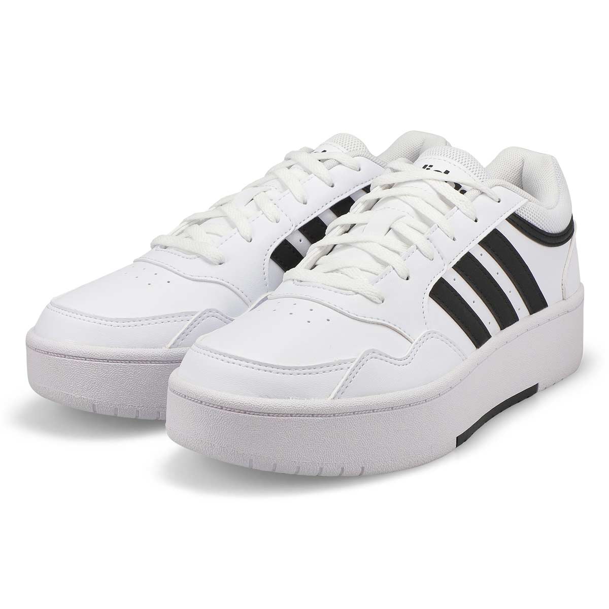 Women's Hoops 3.0 Bold Platform Sneaker - White/Black