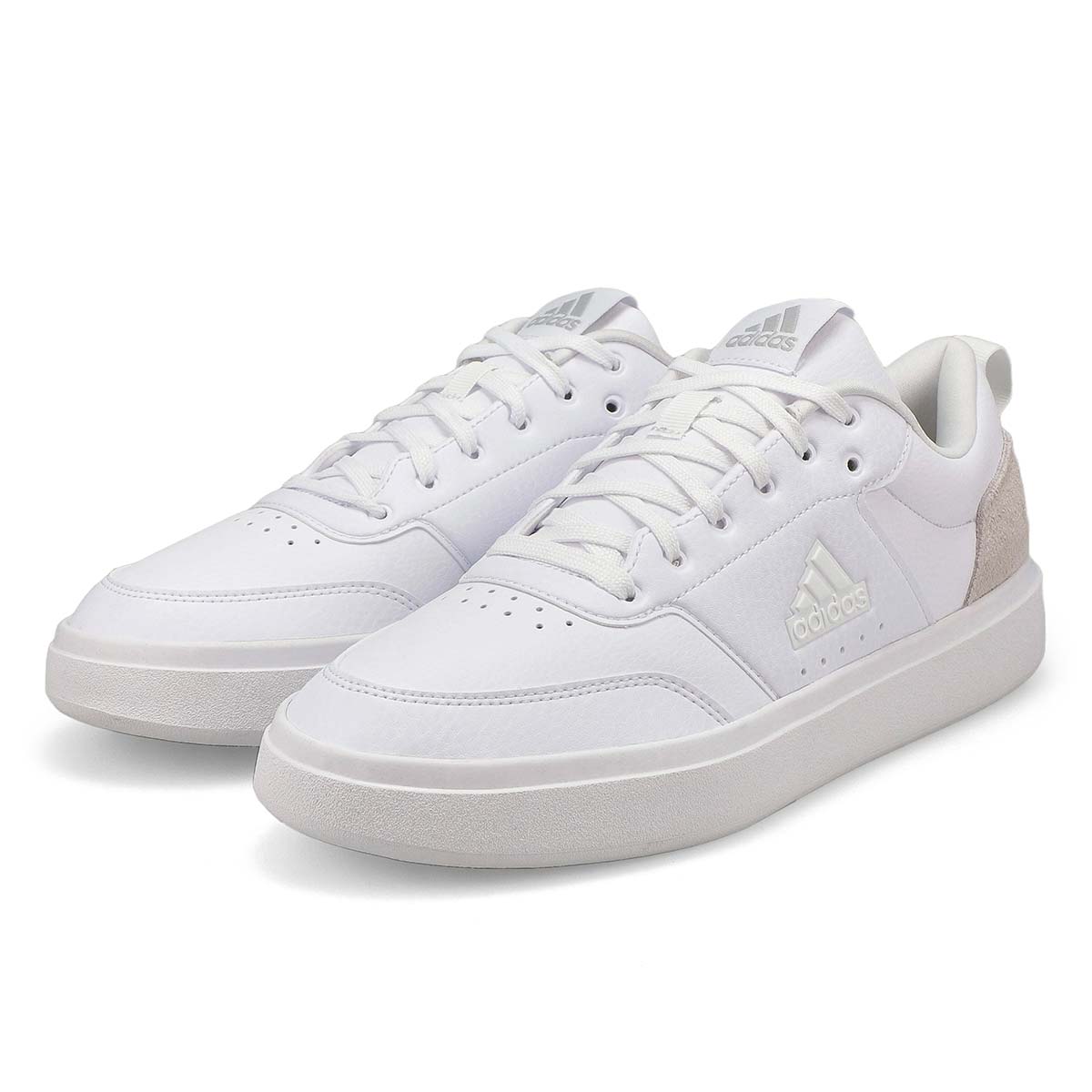 adidas Men's Park St Sneaker - White/White | SoftMoc.com