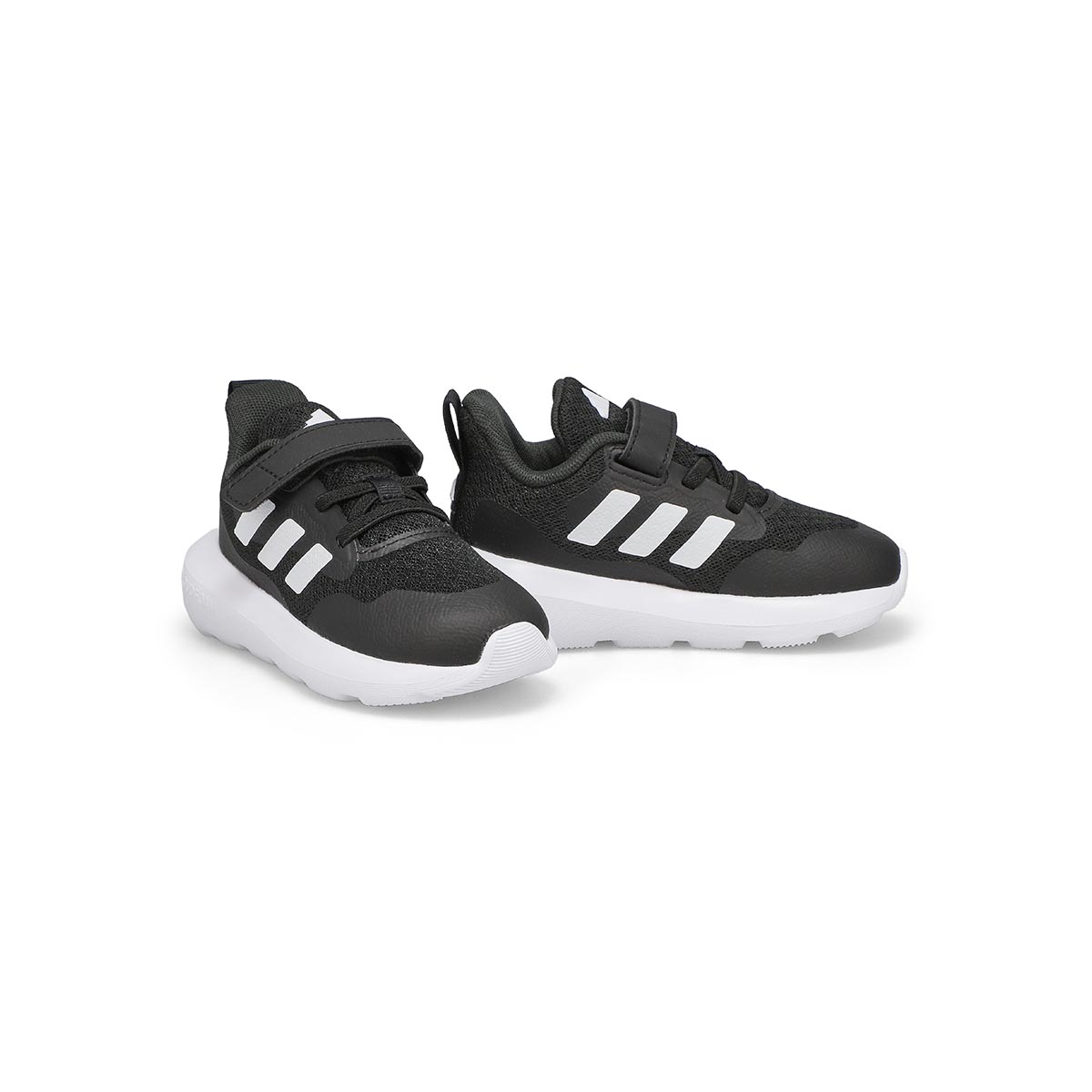 Infants' FortaRun 3.0 EL I Sneaker- Black/White/Black