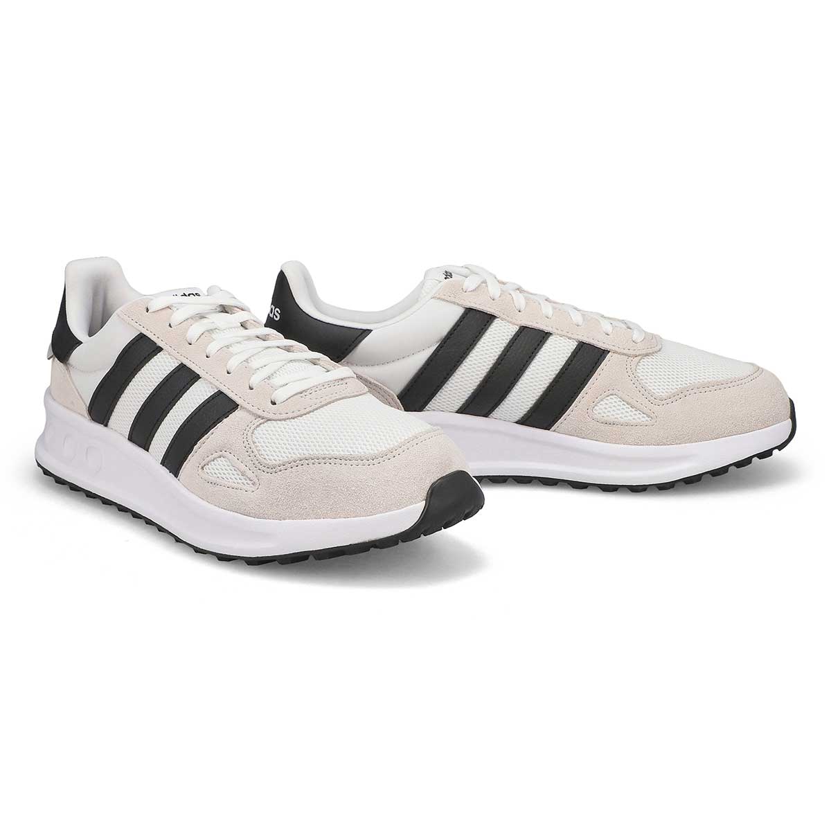 Men's Run 84 Lace Up Sneaker - White/Core Black/Crystal White