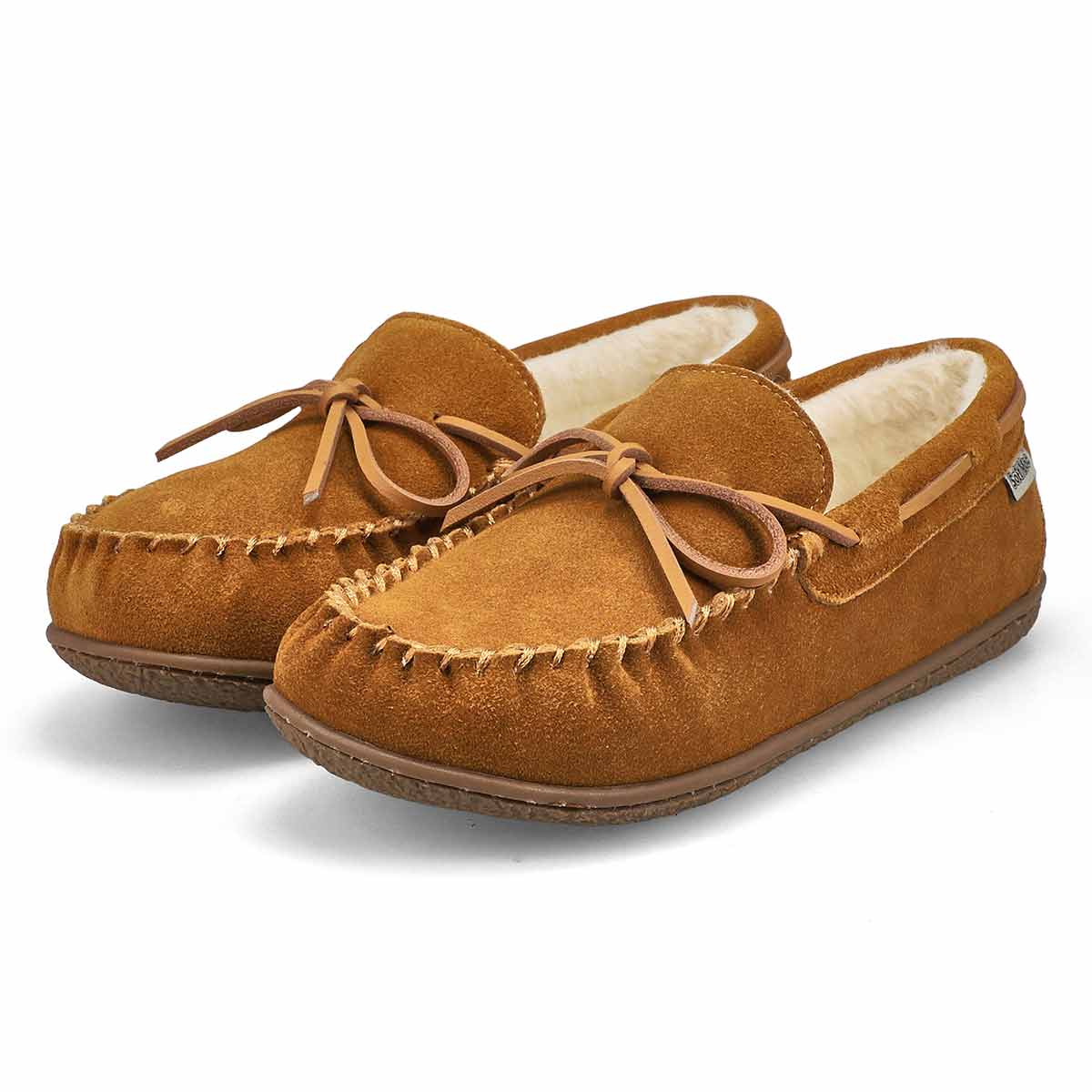 Men's Ivar Leather Memory Foam SoftMocs - Chestnut