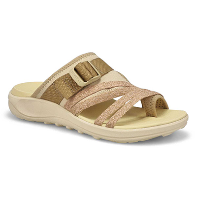 Lds District 4 Post Toe Wrap Sandal - Khaki