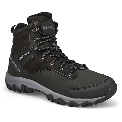 Mns Thermo Akita Mid Waterproof Winter Boot - Black