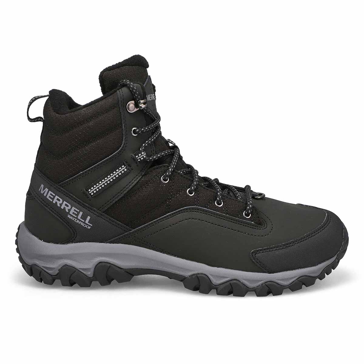 Men's Thermo Akita Mid Waterproof Winter Boot - Black