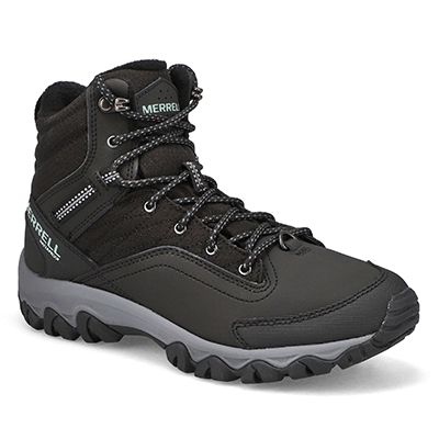 Lds Thermo Akita Mid Waterproof Winter Boot - Black