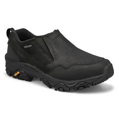 Mns Coldpack 3 Thermo Moc Waterproof Wide Slip On - Black