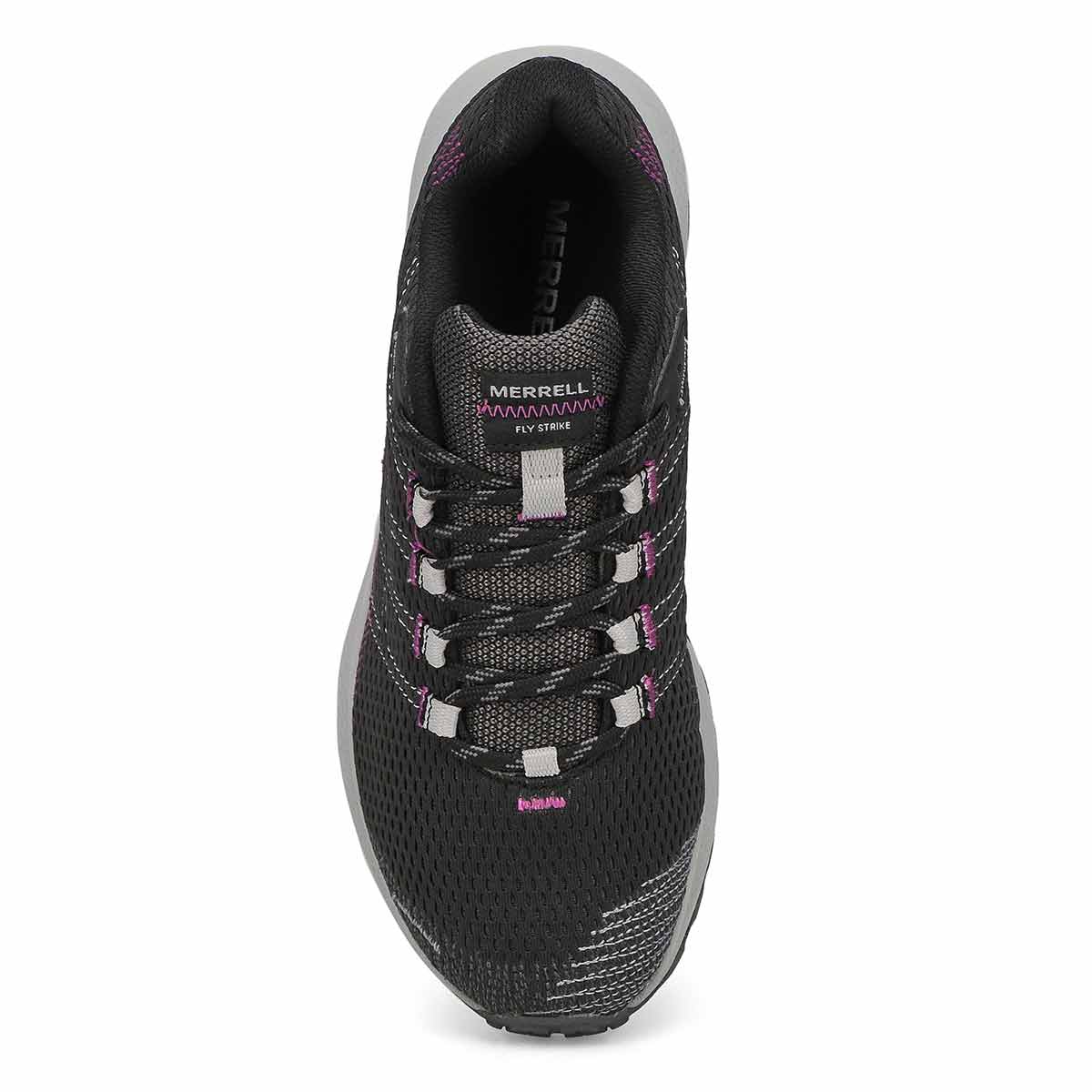 Women's Fly Strike Wide Hiking Sneaker - Black