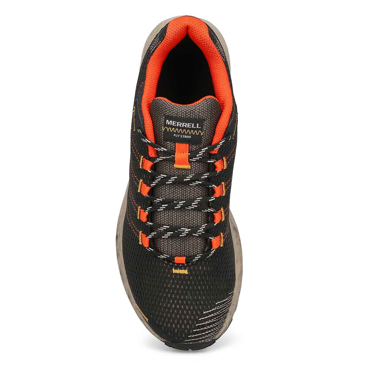 Men's Fly Strike Hiking Sneaker - Black/Tangerine